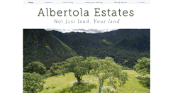 Desktop Screenshot of albertolaestates.com